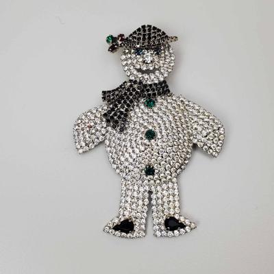  Butler Wilson Butler Wilson Snowman Brooch