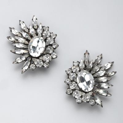  Butler Wilson Buttler Wilson Rhinestone Firework Earrings