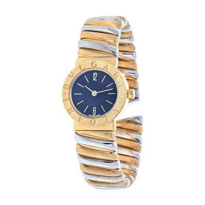  Bvlgari Bulgari BVLGARI 18K TWO TONE TWO TONE TUBOGAS BB 232 T LADIES WATCH