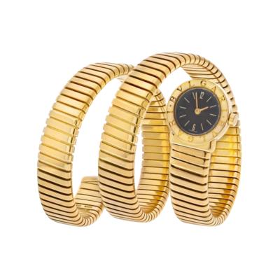  Bvlgari Bulgari BVLGARI 18K YELLOW GOLD SERPENTI VINTAGE BB19 WATCH