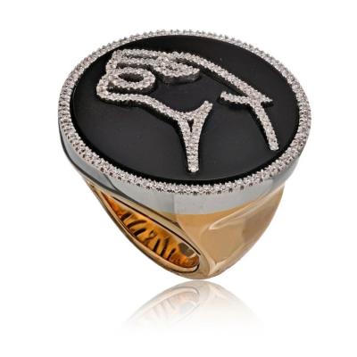  Bvlgari Bulgari BVLGARI GIANNI ENIGMA DIAMOND JAGUAR RING
