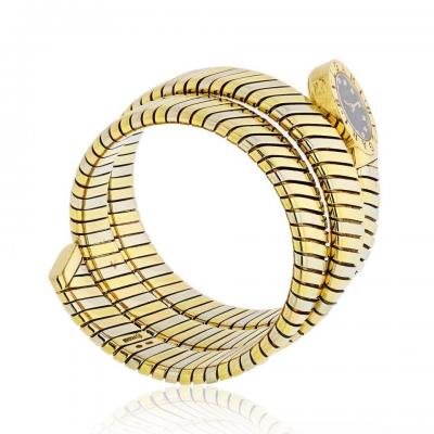  Bvlgari Bulgari BVLGARI SERPENTI VINTAGE DIAMOND DIAL WATCH