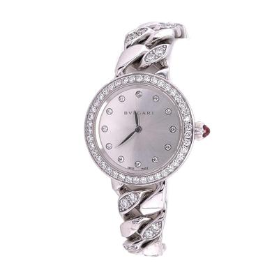  Bvlgari Bulgari Bulgari 31mm Catene Watch with 18k White Gold and Diamond Link Strap