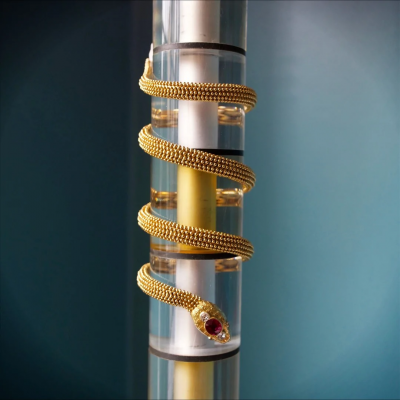  Bvlgari Bulgari Bulgari Ceylon Ruby Serpenti Bracelet