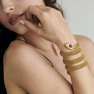  Bvlgari Bulgari Bulgari Ceylon Ruby Serpenti Bracelet