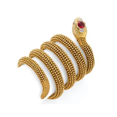  Bvlgari Bulgari Bulgari Ceylon Ruby Serpenti Bracelet