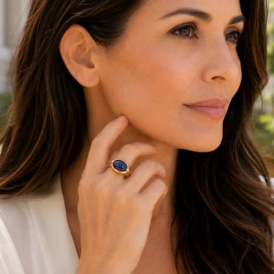  Bvlgari Bulgari Bulgari Sapphire Cabochon Ring 18kt
