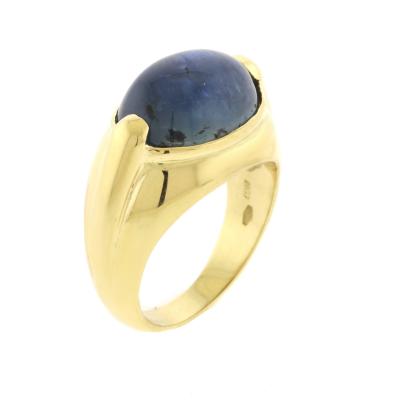  Bvlgari Bulgari Bulgari Sapphire Cabochon Ring 18kt
