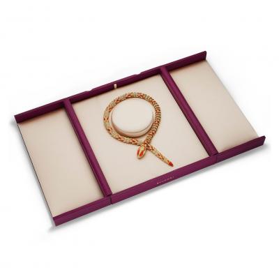  Bvlgari Bulgari Bulgari Serpenti Coral and Diamond Necklace