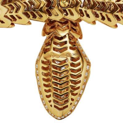  Bvlgari Bulgari Bulgari Serpenti Coral and Diamond Necklace