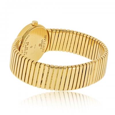  Bvlgari Bulgari Bvlgari 18K Yellow Gold Tubogas 30mm Dial Watch