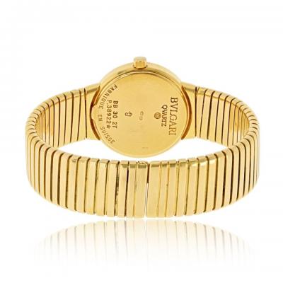  Bvlgari Bulgari Bvlgari 18K Yellow Gold Tubogas 30mm Dial Watch