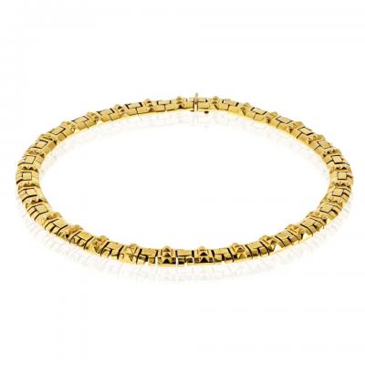  Bvlgari Bulgari Bvlgari Collar 18K Yellow Gold Structural Necklace