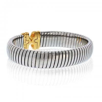  Bvlgari Bulgari Bvlgari Parentesi Diamond Cuff Bracelet