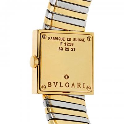  Bvlgari Bulgari Bvlgari Quadrato 22mm Square Dial F1218 SQ 22 2T Watch