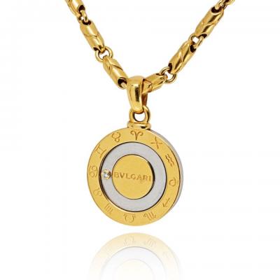  Bvlgari Bulgari Bvlgari Zodiac Kingdom Coin Style Horoscope Pendant