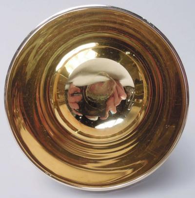  Bvlgari Bulgari Set of 12 Bulgari Sterling Silver Jefferson Cups in Case