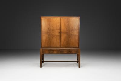  C B Hansens Etabl Co Cabinet by Flemming Olsen for C B Hansens Establishment Denmark 1940s