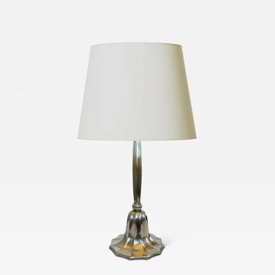  C G Hallberg Table Lamp by the Carl Gustave Hallberg Workshop