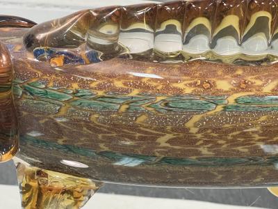  C R C Murano MID CENTURY BEAUTIFULLY COLORED HAND BLOWN MURANO FISH