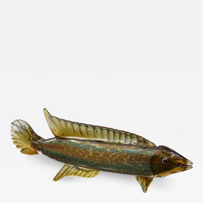  C R C Murano MID CENTURY BEAUTIFULLY COLORED HAND BLOWN MURANO FISH