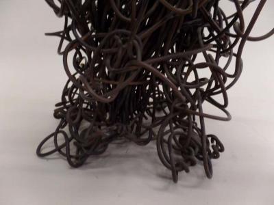  C sar French Mid Century Coffee Table Sculpture in Compressed Copper Bronze Cesar