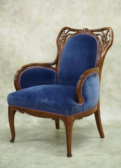  CHARLES PLUMET Plumet et Selmersheim Art Nouveau Seating Suite