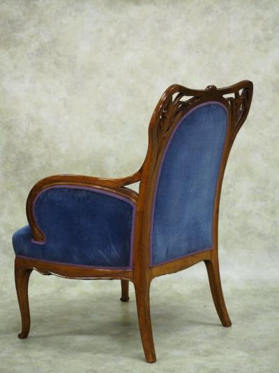  CHARLES PLUMET Plumet et Selmersheim Art Nouveau Seating Suite