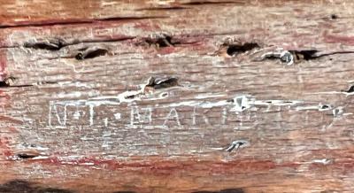  CLAUDE LOUIS MARIETTE A SET OF FOUR LOUIS XVI FAUTEUILS LA REINE