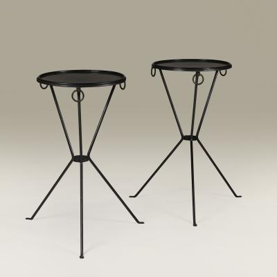  COMTE Wrought iron painted gueridans by Comte as an interpretation of JM Frank