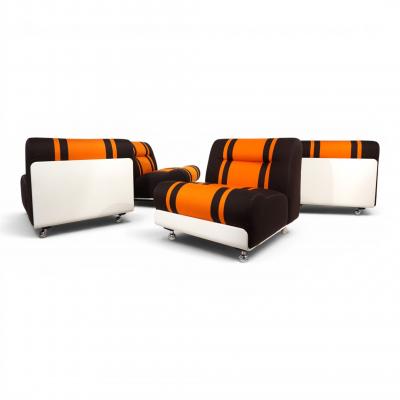  COR Cor Concha 4 Piece Space Age Modular Sofa by Jo Otterpohl 1970