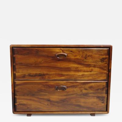  California Studio Koa California Studio Craft Filing Cabinet 1