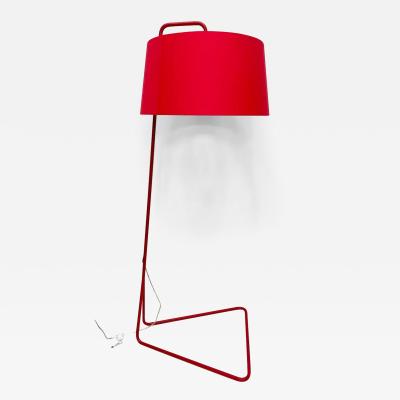  Calligaris Like New Calligaris Sextans Floor Lamp in Red from Italy