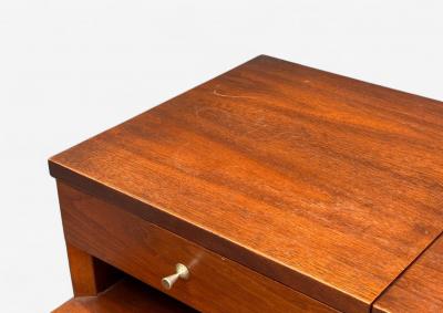  Calvin Furniture Calvin Group Calvin Mid Century Paul McCobb American Modern Walnut Highboy Dresser USA 1970s