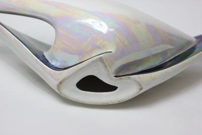  Camillo Lusso Creazioni Ceramiche Vintage Large Ceramic Bowl by Camillo Lusso Creazioni Ceramiche 1950s Italy