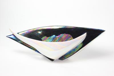  Camillo Lusso Creazioni Ceramiche Vintage Large Ceramic Bowl by Camillo Lusso Creazioni Ceramiche 1950s Italy