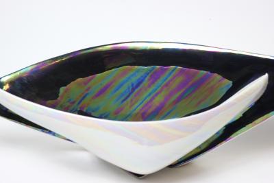  Camillo Lusso Creazioni Ceramiche Vintage Large Ceramic Bowl by Camillo Lusso Creazioni Ceramiche 1950s Italy