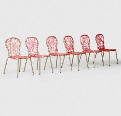  Campana Brothers Campana Brothers Zig Zag Chairs Set of Six 2001