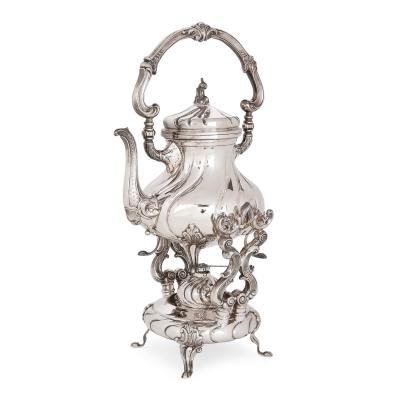  Camusso 20th century Peruvian silver tea and coffee set by Camusso