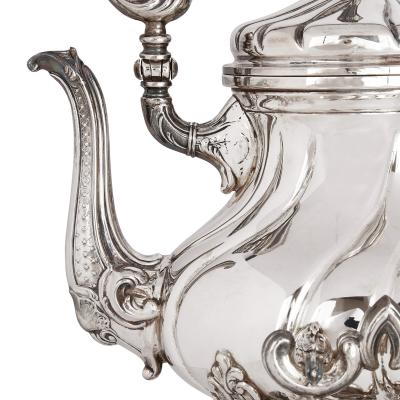  Camusso 20th century Peruvian silver tea and coffee set by Camusso