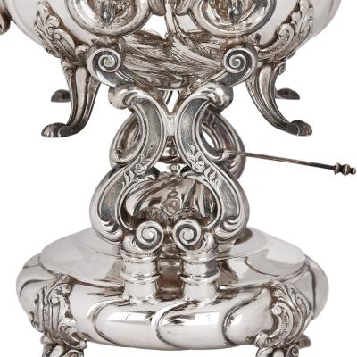  Camusso 20th century Peruvian silver tea and coffee set by Camusso
