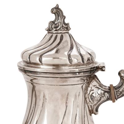  Camusso 20th century Peruvian silver tea and coffee set by Camusso