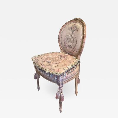  Cannell Chaffin Vintage Cannell Chaffin Louis XVI Style Vanity Chair