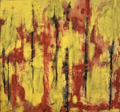  Carl A Alexander Yellow and Red 1950 70s