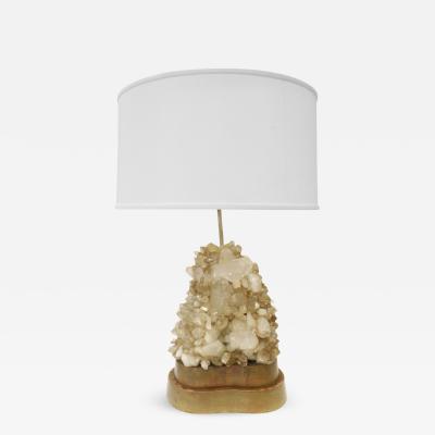  Carole Stupell Ltd Carole Stupell Iconic Lamp with Quartz Crystals 1940s