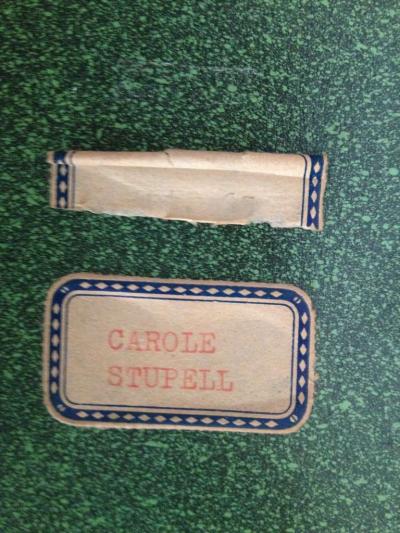  Carole Stupell Ltd Carole Stuppell Hand Painted Folding Tea Tables with Stand