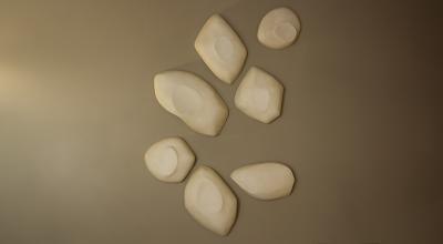  Caroline Scholl Palamos bas relief by Caroline Scholl