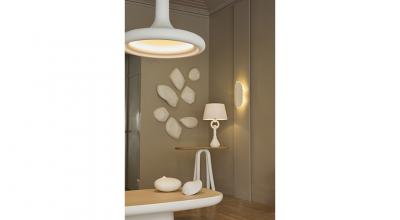  Caroline Scholl Palamos bas relief by Caroline Scholl