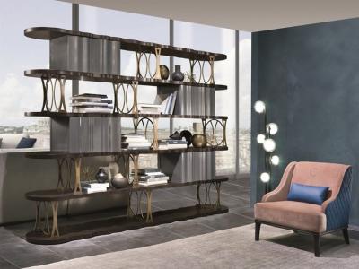  Carpanelli Contemporary Bookcases Mistral Bookcase