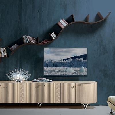  Carpanelli Contemporary Bookcases Wave Shelf